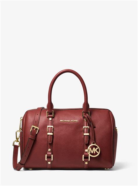 michael kors bedford lg duffle satchel|Bedford Legacy Medium Pebbled Leather Duffle Satchel.